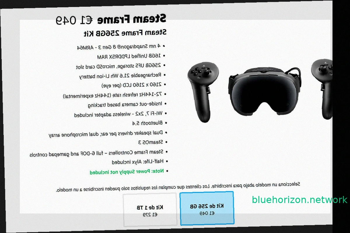 Valve Launches Steam Frames VR Headset: Prices Revealed