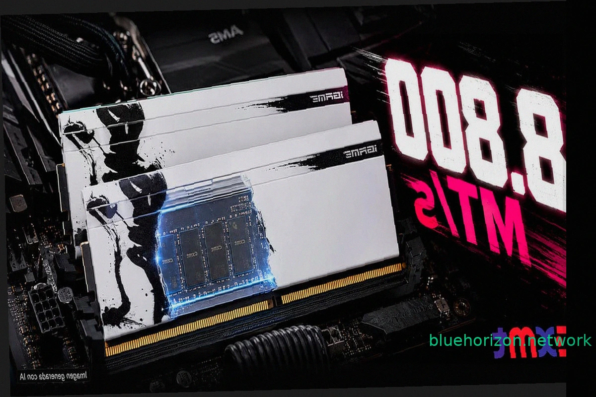 CXMT Steps on the Gas: Its DDR5 Memory Now Reaches 8,800 MT/s with AMD Ryzen CPUs