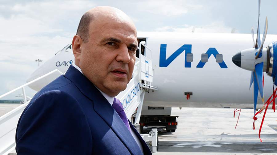 Preview Russian Prime Minister Mishustin Inspects Il-114-300 Aircraft