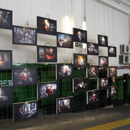 “Heroes of Our Time” Photo Exhibition Opens on Strastnoy Boulevard