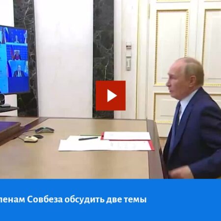 Президент Путин поручил МВД доложить о безопасности предстоящих выборов