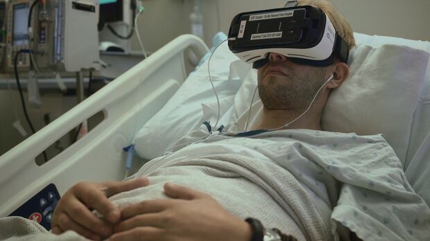 Preview Virtual Reality: A Novel Approach to Pain Reduction