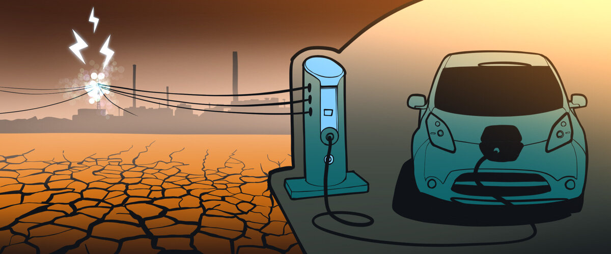 Preview Неожиданная опасность электромобилей: Загрязнение воздуха у зарядных станций