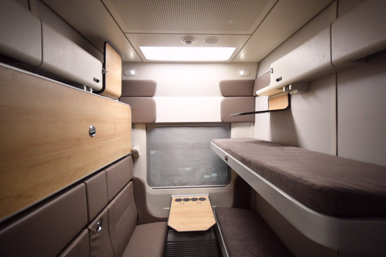 Preview Russian Railways Presents Innovative Coupe Cars with Enhanced Comfort