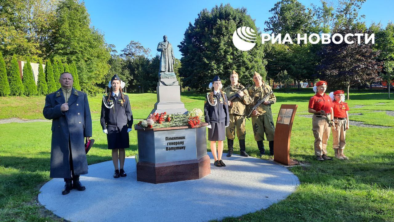 Preview В Калининграде открыли парк с копиями снесенных в Европе военных памятников
