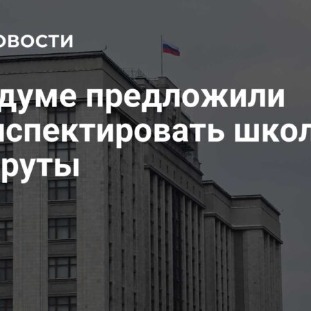 В Госдуме предложили внепланово проинспектировать опасные школьные маршруты