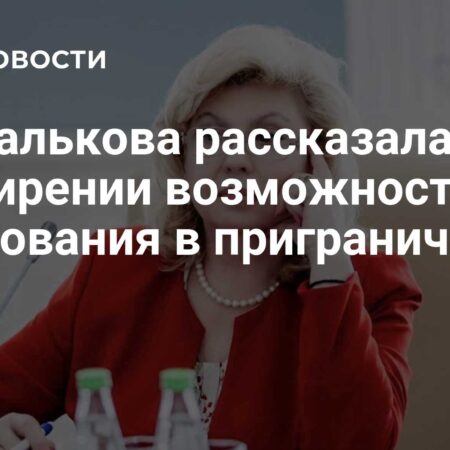 Москалькова: В приграничных регионах России расширены возможности голосования