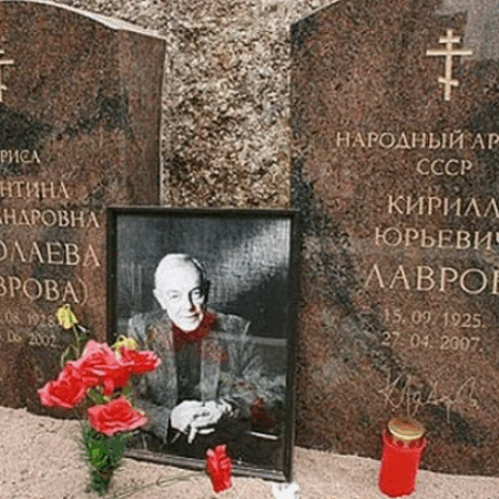Commemorative Stone Laid for Legendary Actor Kirill Lavrov in St. Petersburg