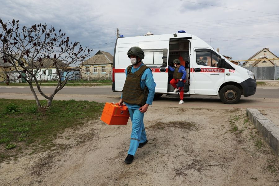 Preview Путин отметил госнаградами медиков из Белгородской и Курской областей