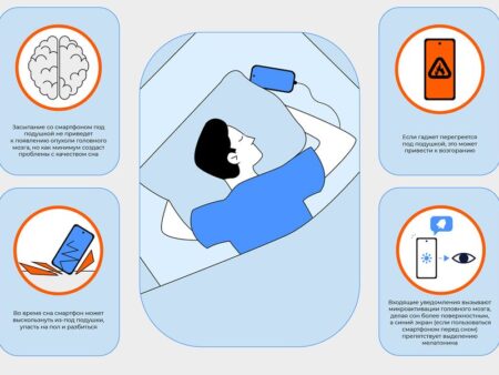 Безопасный сон: почему телефон должен быть на авиарежиме и не под подушкой