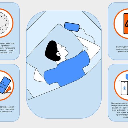 Безопасный сон: почему телефон должен быть на авиарежиме и не под подушкой