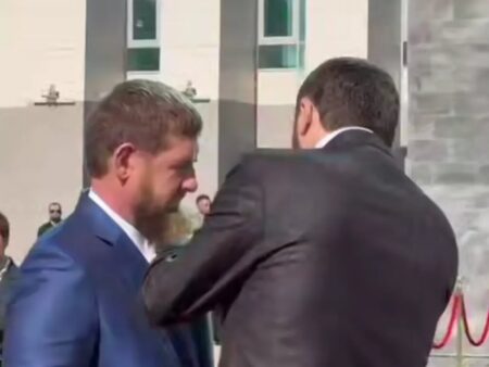 Путин поздравил Рамзана Кадырова с 49-летием