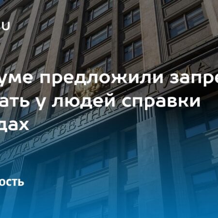 В Госдуме предложили запретить требовать у людей справки о доходах