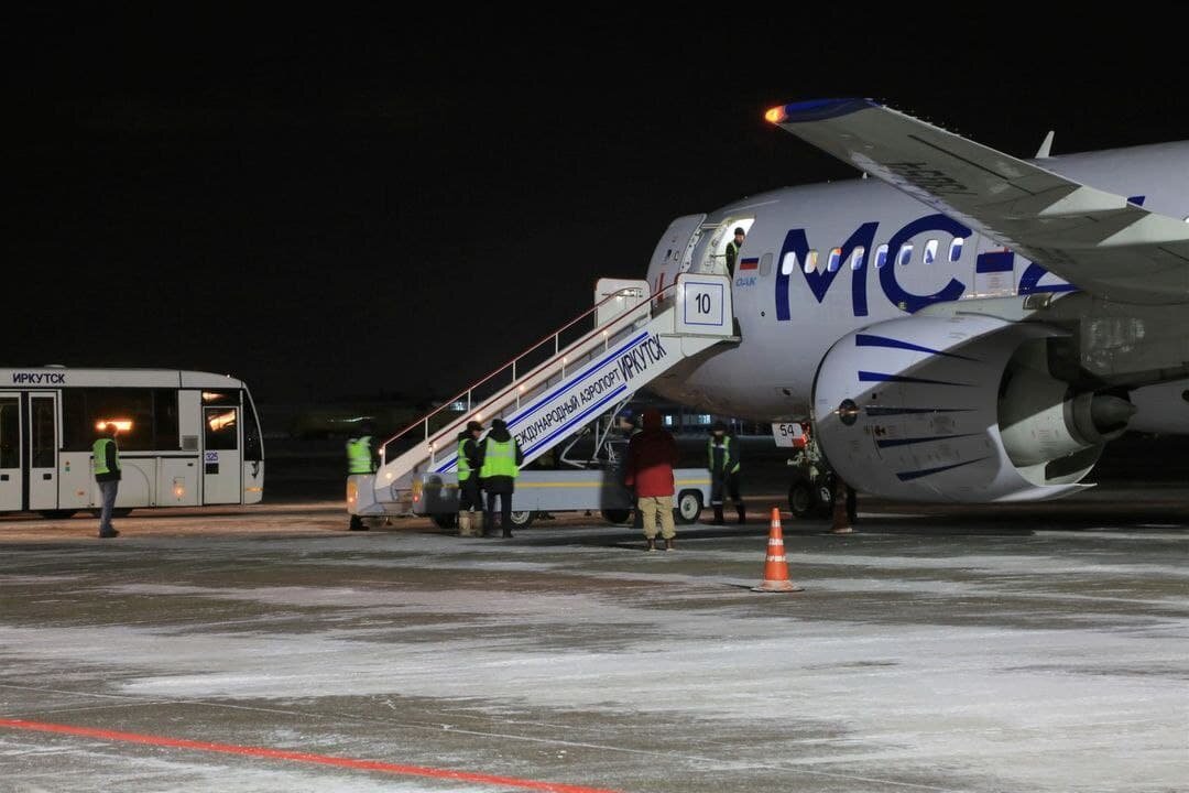Preview MC-21 Jet Lands in Irkutsk After Successful Test