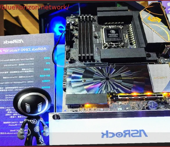 ASRock Unveils Z890 Taichi 10th Anniversary Edition: Featuring a Unique Fractured Design