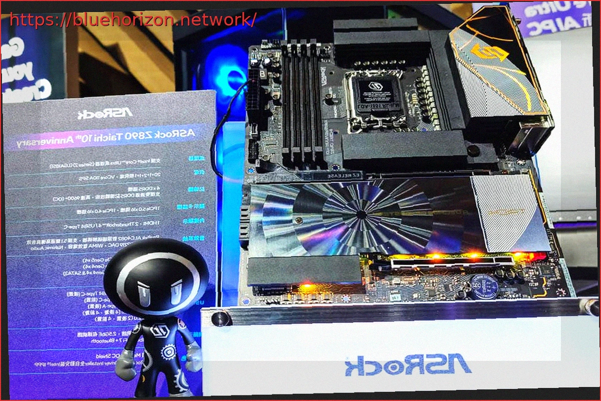 Preview ASRock Unveils Z890 Taichi 10th Anniversary Edition: Featuring a Unique Fractured Design