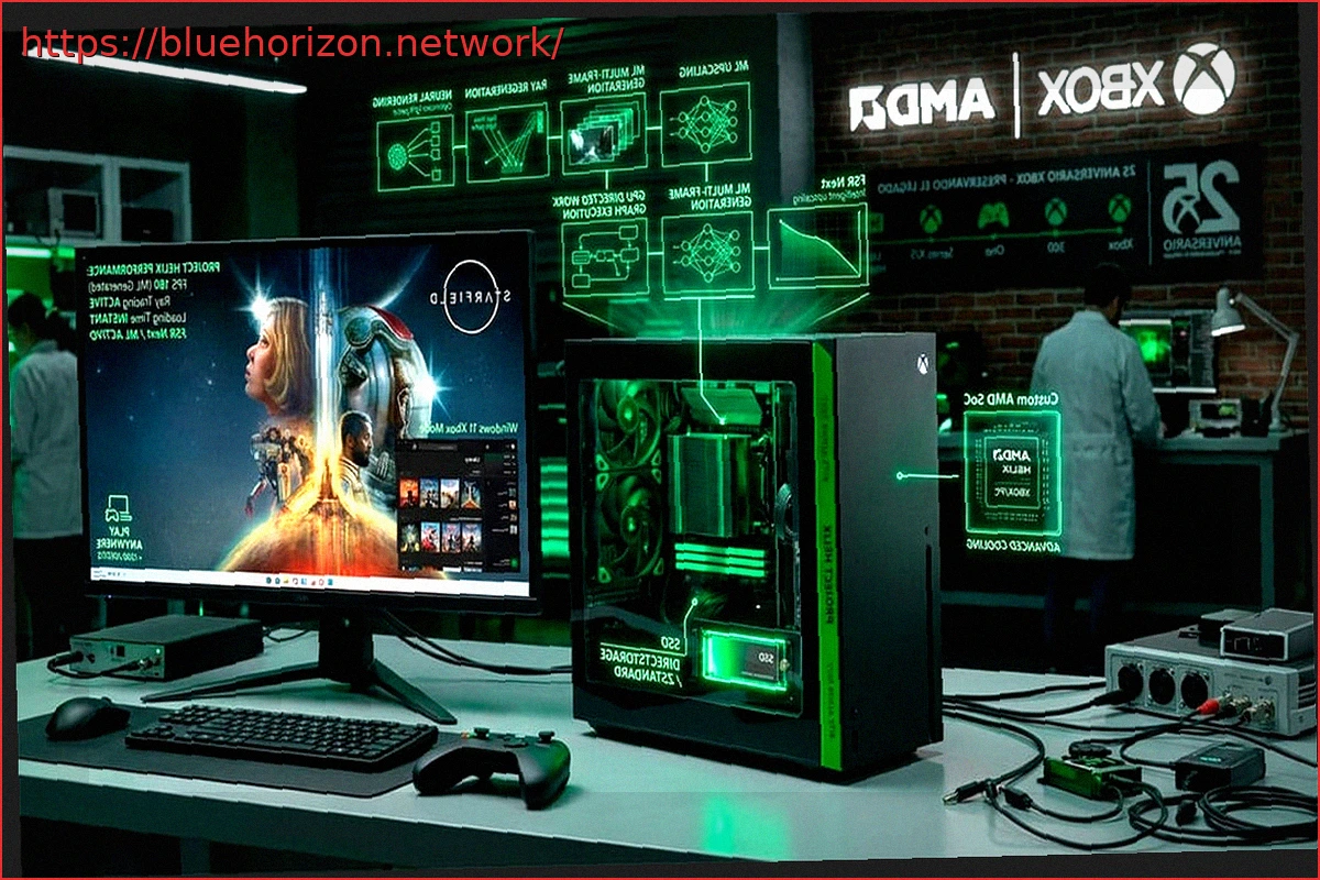 Preview Xbox Project Helix Revealed: AMD FSR Next, AI-Powered 4K 120 FPS & 2027 Developer Release