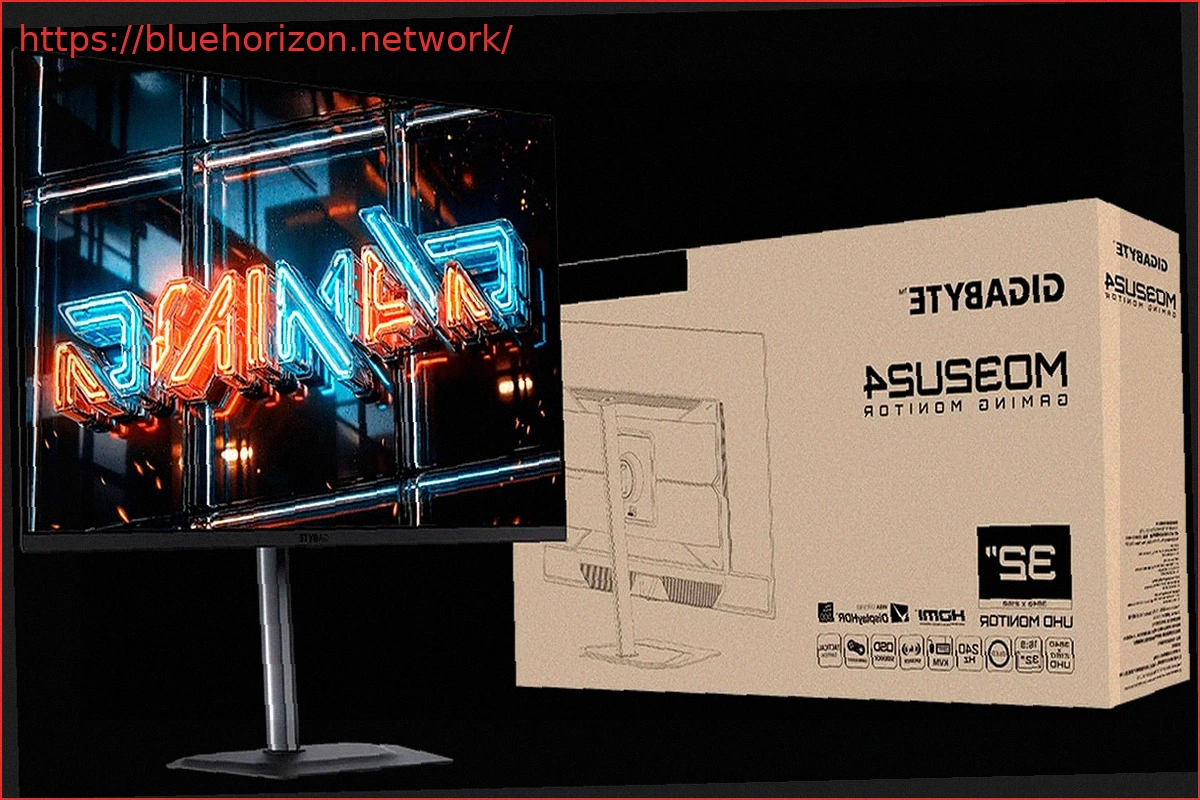 Preview GIGABYTE MO32U24: 31.5″ 4K 240Hz QD-OLED Monitor with ObsidianShield for Even Deeper Blacks