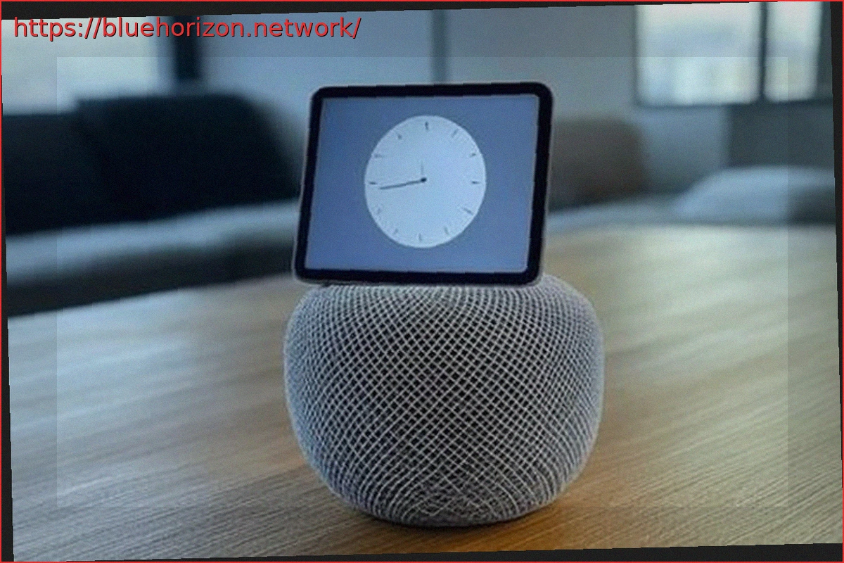 Preview Apple HomePod Smart Display: MagSafe-Like Wall Mount Rumored