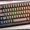 Yunzii Wood 68 & Wood 84: Walnut Mechanical Keyboards with Wireless Connectivity