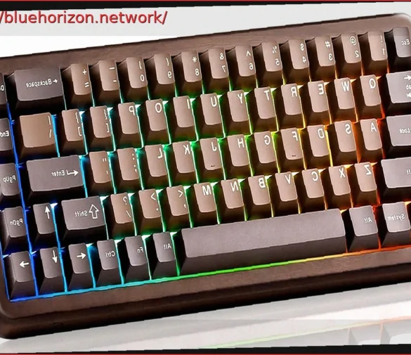 Yunzii Wood 68 & Wood 84: Walnut Mechanical Keyboards with Wireless Connectivity