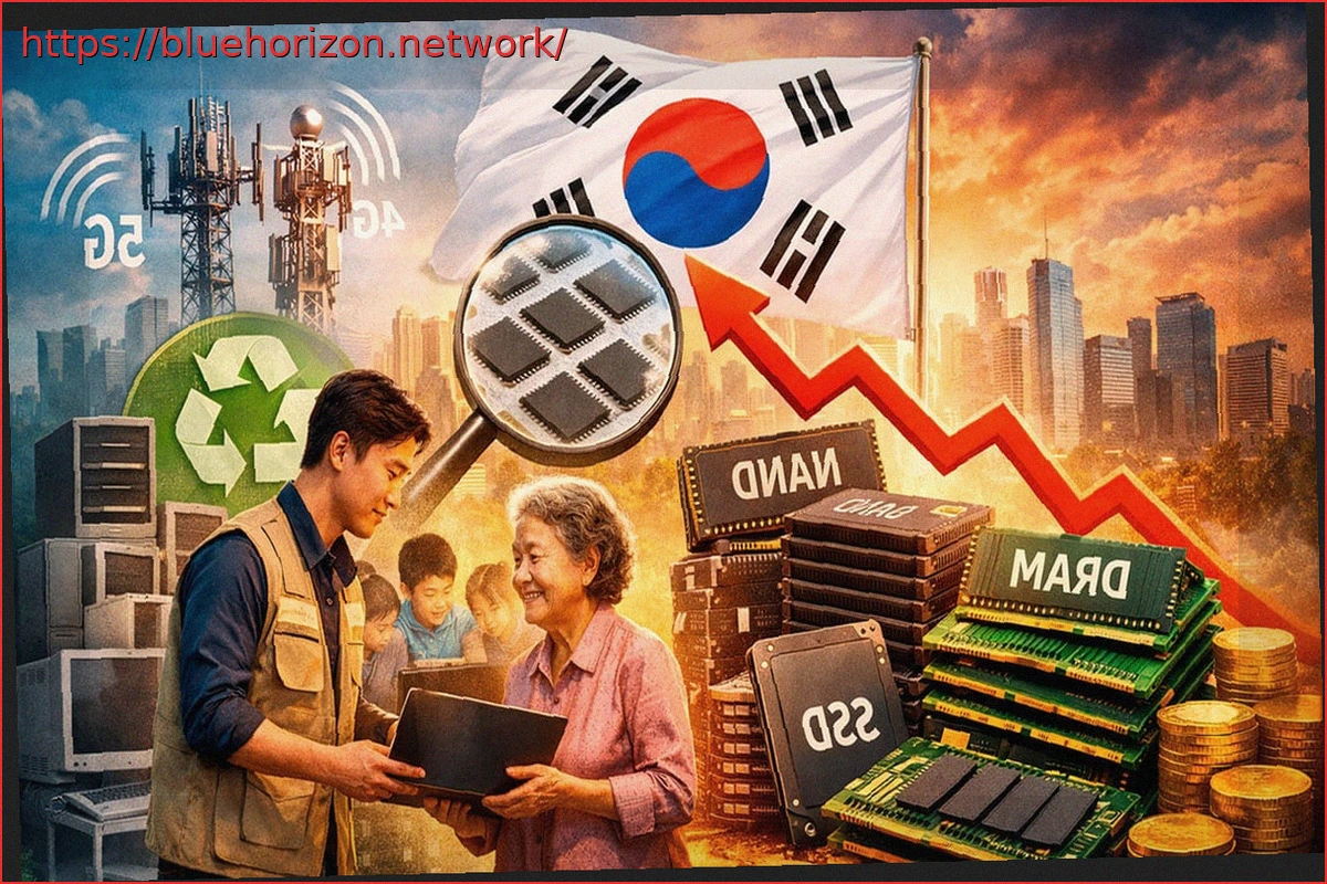 Preview Corea del Sur Interviene Ante Aumento de Precios de Memoria DRAM y NAND