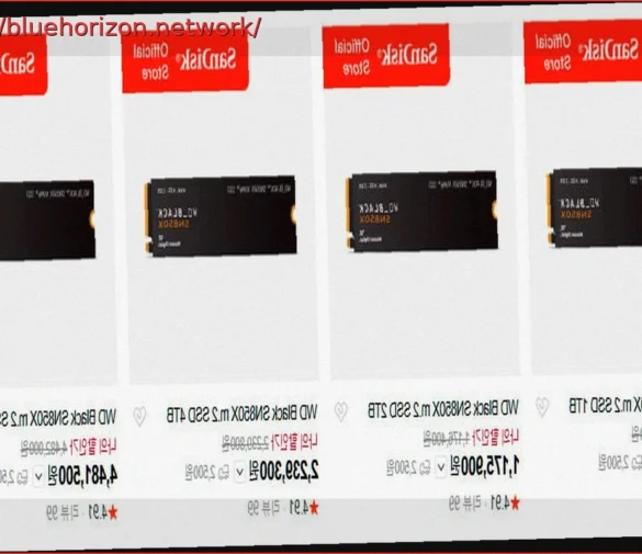 Samsung y Western Digital Duplican Drásticamente los Precios de SSD en Corea: 1 TB por 350 Euros