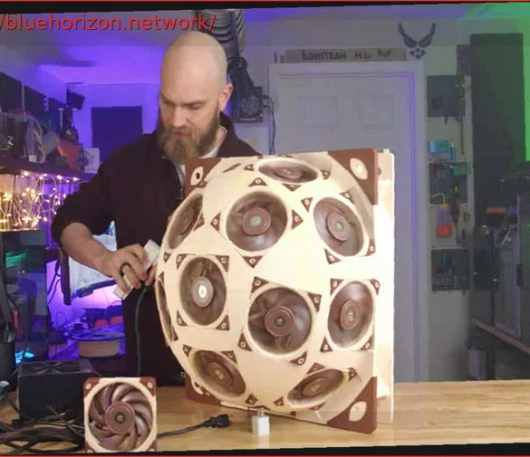 SuperDome: The Ultimate 15-Fan Noctua Cooler That Drops CPU Temps by 20°C