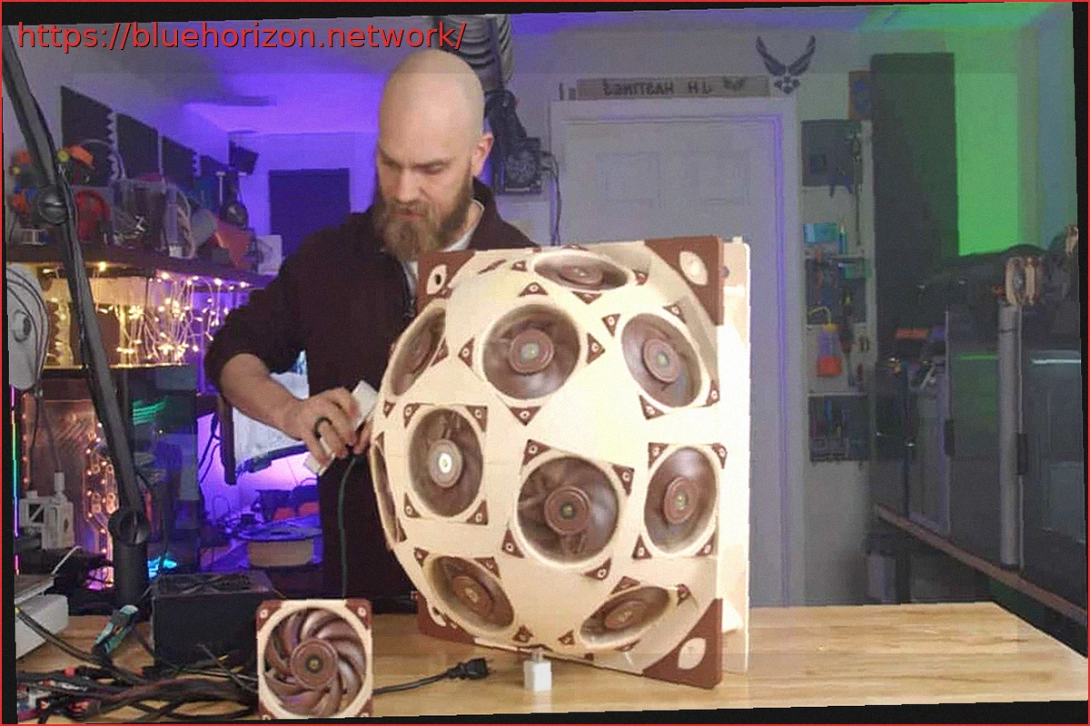 Preview SuperDome: The Ultimate 15-Fan Noctua Cooler That Drops CPU Temps by 20°C