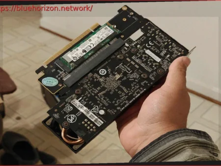 RIITOP Dual PCIe Adapter: Low Profile to Full-Size GPUs and 2x M.2 Slots