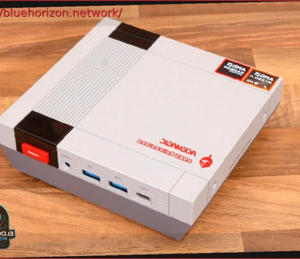 ACEMAGIC Retro X5: A Nintendo NES-Style Mini-PC Powered by AMD Ryzen AI 9 HX 370