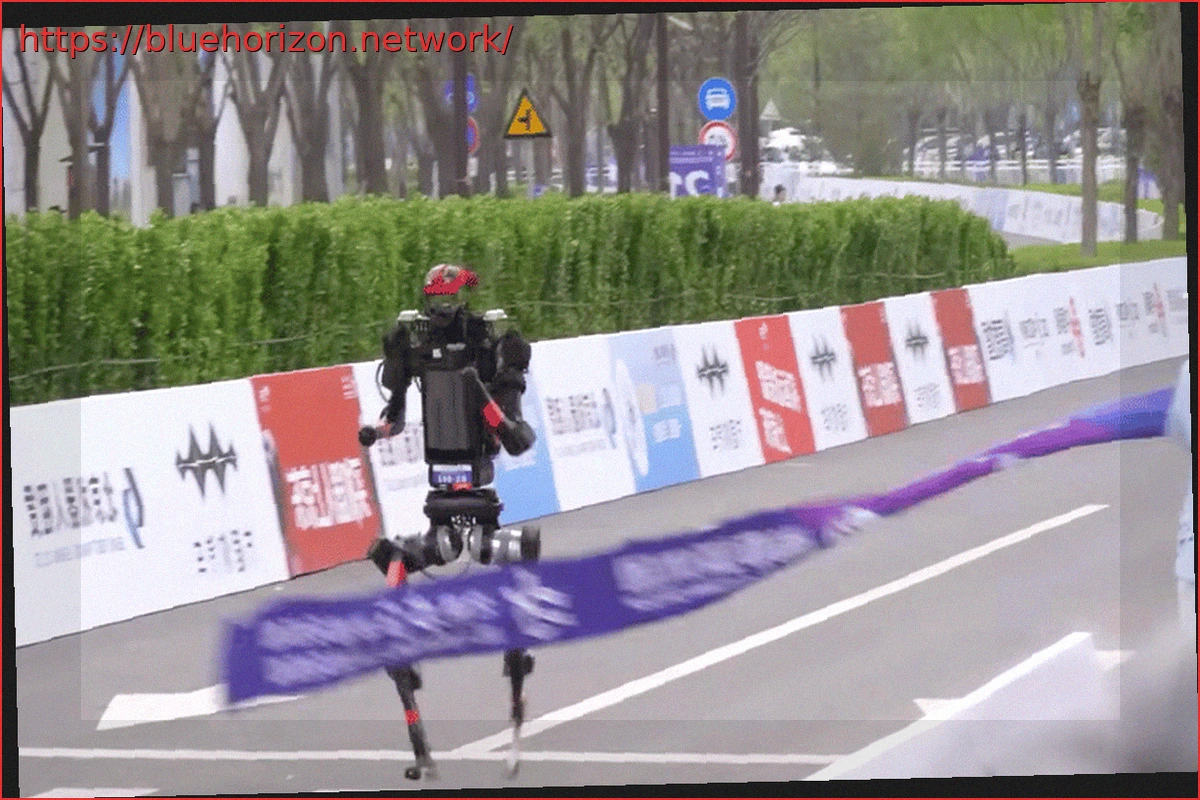 Preview Humanoid Robot Shatters Half-Marathon World Record in Beijing