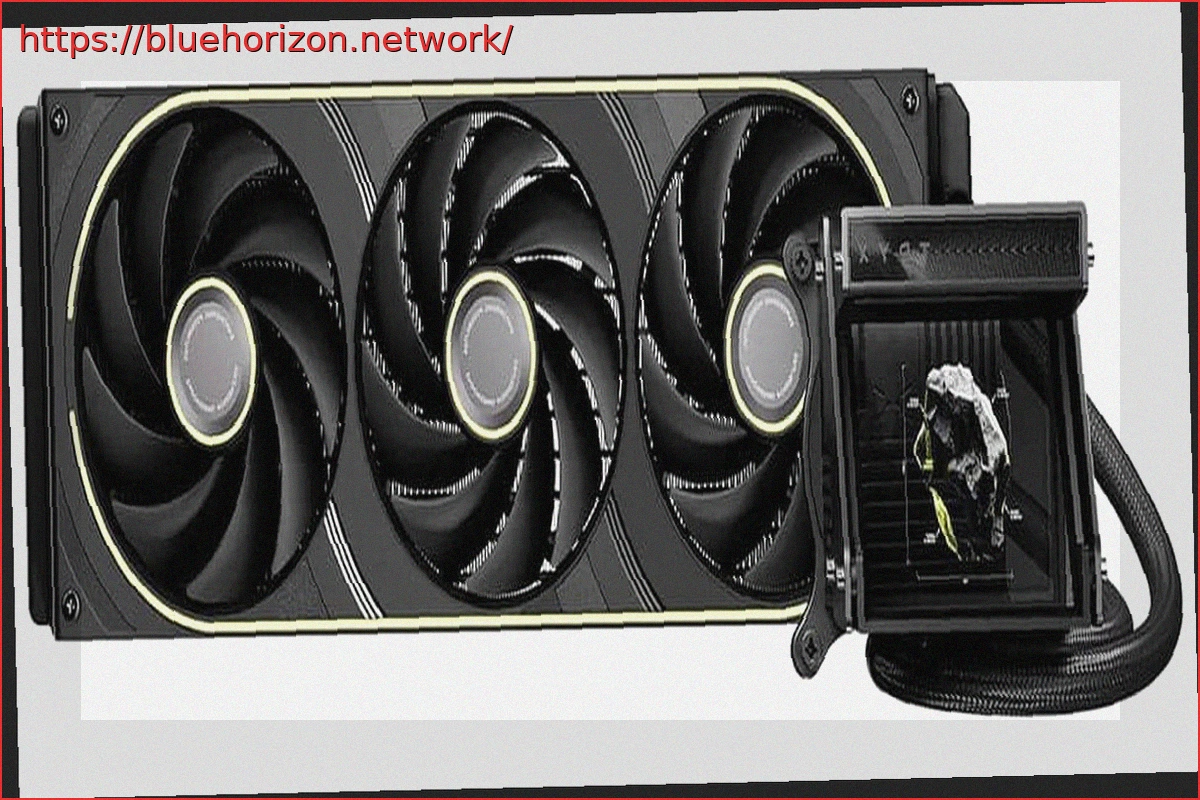 Preview TRYX HOLO 360 AIO Liquid Cooler Showcases Holographic Pump Display