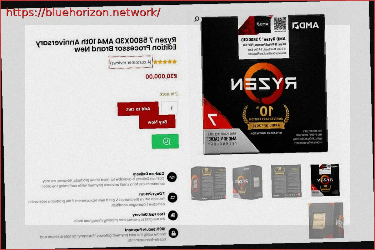 Preview AMD Ryzen 7 5800X3D Revived: Available from India for €268