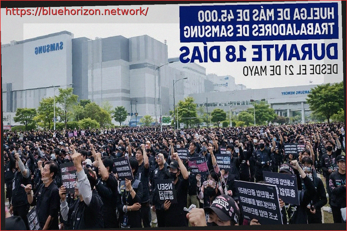 Preview Samsung Reaches Agreement with Workers, Averting Strike; Will Distribute 12% of Profits as Bonuses