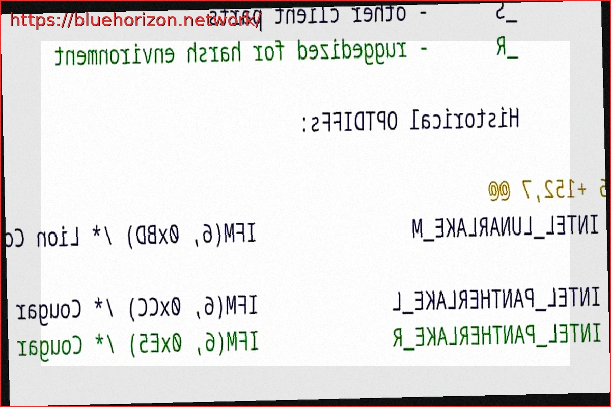 Preview Intel Panther Lake-R: Усиленные процессоры для экстремальных условий