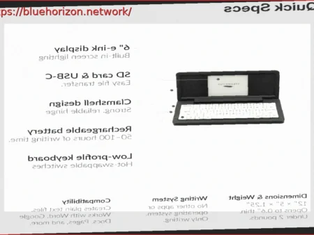 Zerowriter Fold: The Modern E-Ink Typewriter for Undistracted Writing