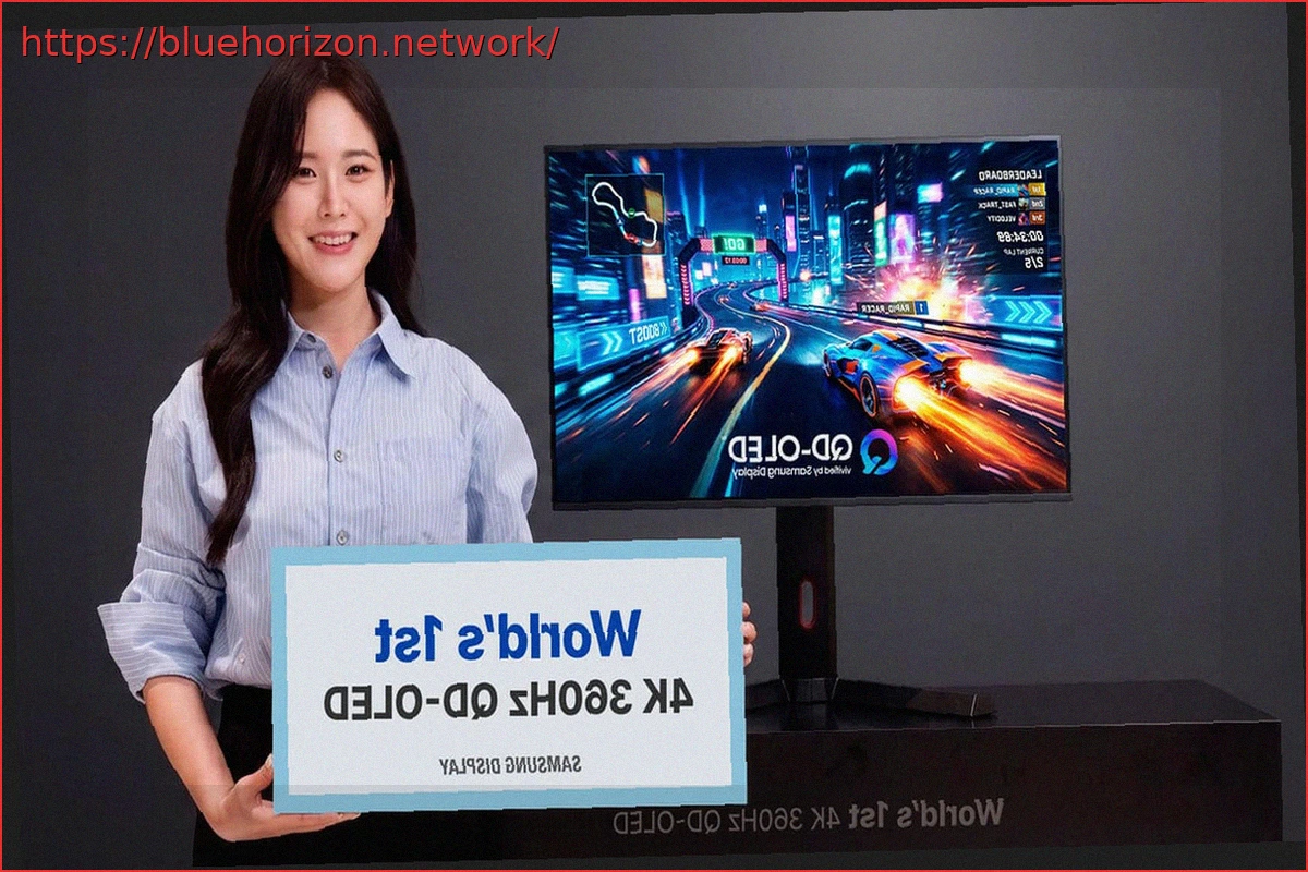 Preview Samsung unveils 4K 360Hz QD-OLED panel with Dual Mode for 680Hz Full HD