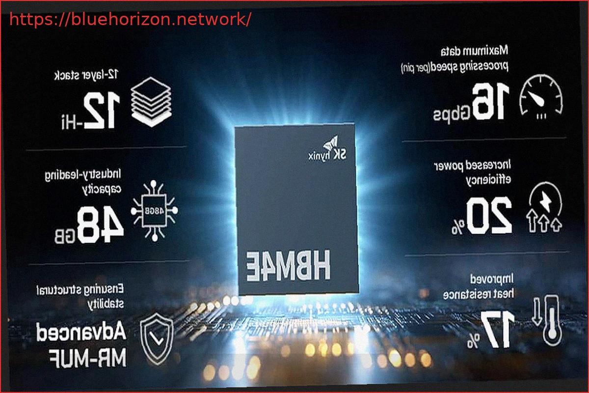 Preview SK Hynix comienza el envío de las primeras muestras de memoria HBM4E de 12 capas con una velocidad de 16 Gbps por pin, 48 GB de capacidad, +20% eficiencia y +17% resistencia al calor