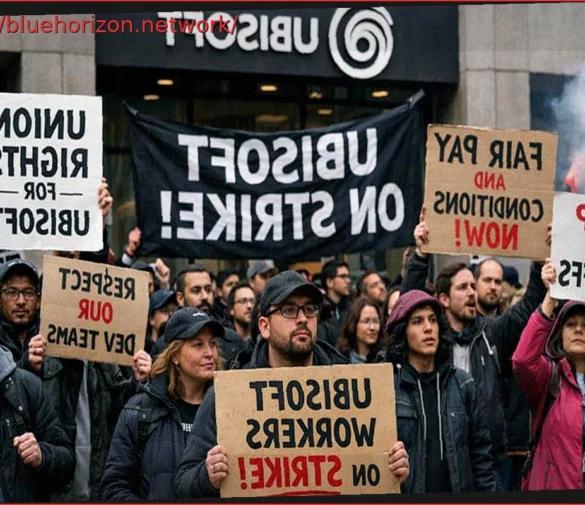 Ubisoft Barcelona Employees Strike for Rights Amidst Company Cutbacks