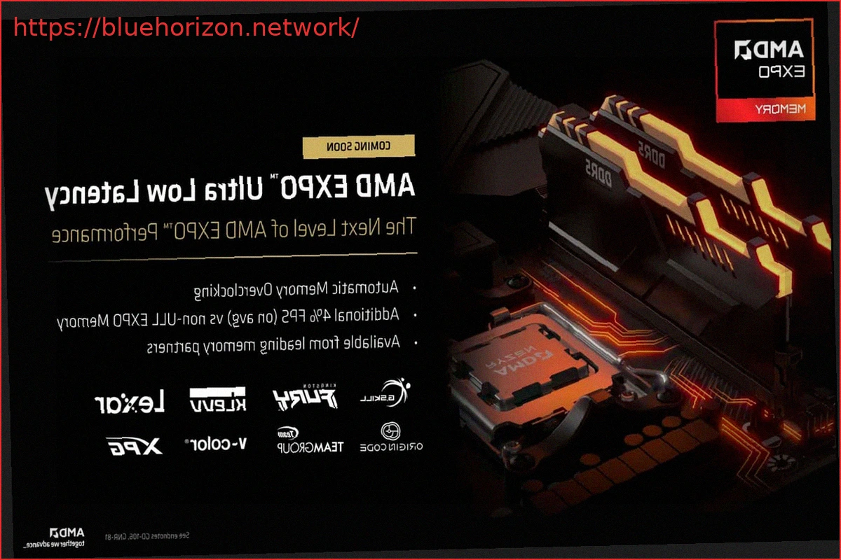 Preview AMD EXPO Ultra Low Latency: DDR5 Memory Further Optimized for Ryzen AM5 CPUs