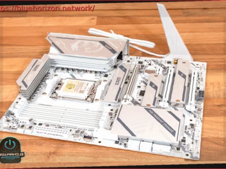 MSI MAG X870E GAMING PLUS MAX WIFI: placa base con diseño albino y un VRM de 14+2+1 fases