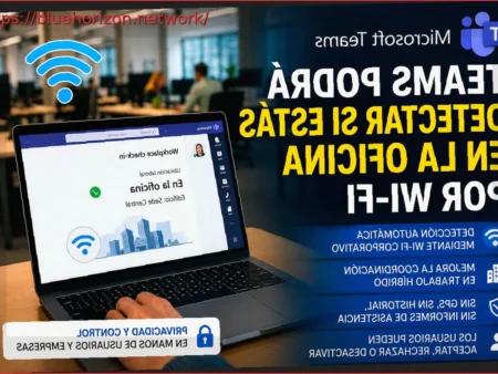 Microsoft Teams permitirá a tu jefe conocer si realmente estás en la oficina mediante Wi-Fi